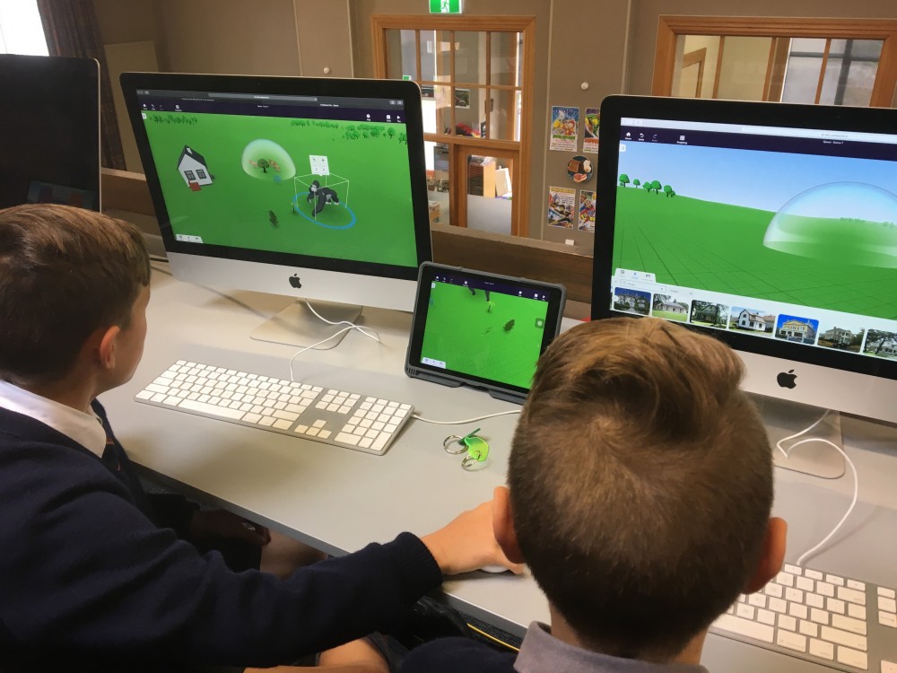 Junior School - where students can become innovative creators of digital technologies.